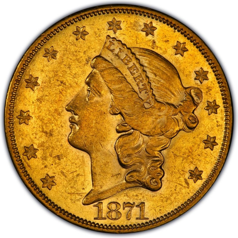 Liberty Head Double Eagle gold coin