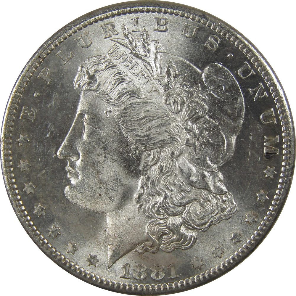 1881 S Morgan Silver Dollar