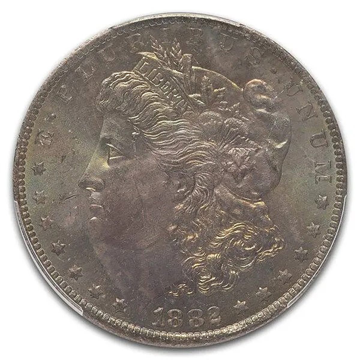 1882 O Morgan Silver Dollar