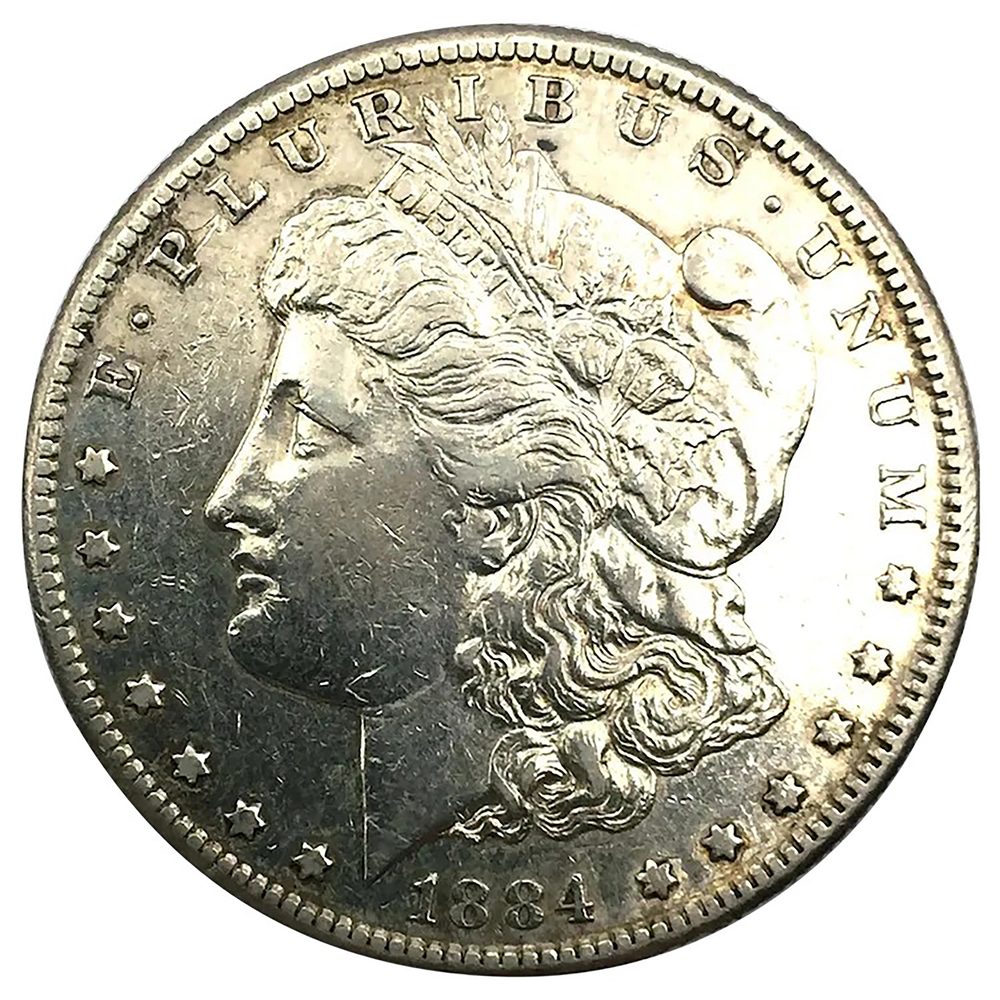 1884 S Morgan Silver Dollar