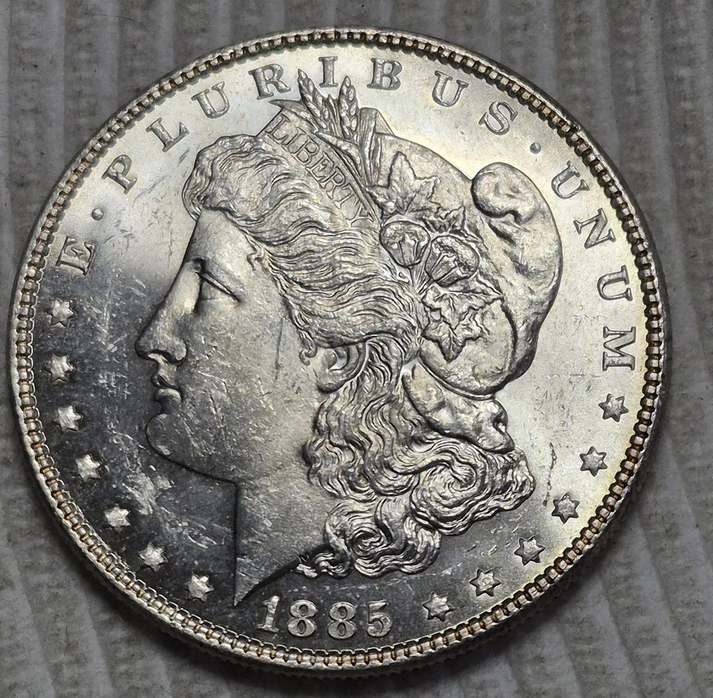 1885 P Morgan Silver Dollar