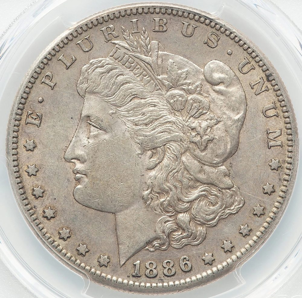1886 S Morgan Silver Dollar