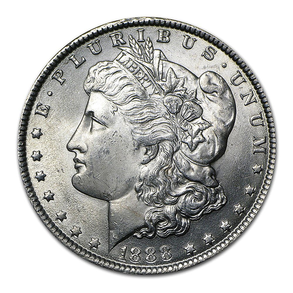 1888 P Morgan Silver Dollar