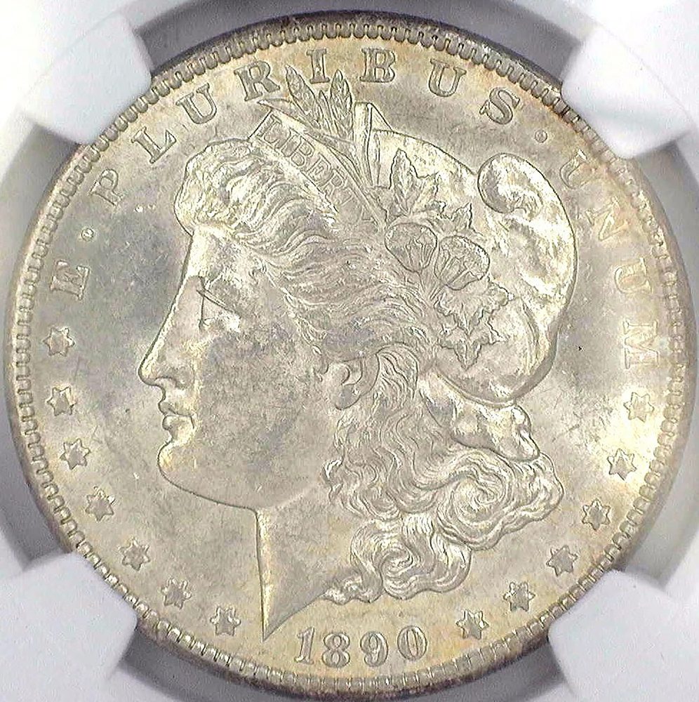 1890 CC Morgan Silver Dollar