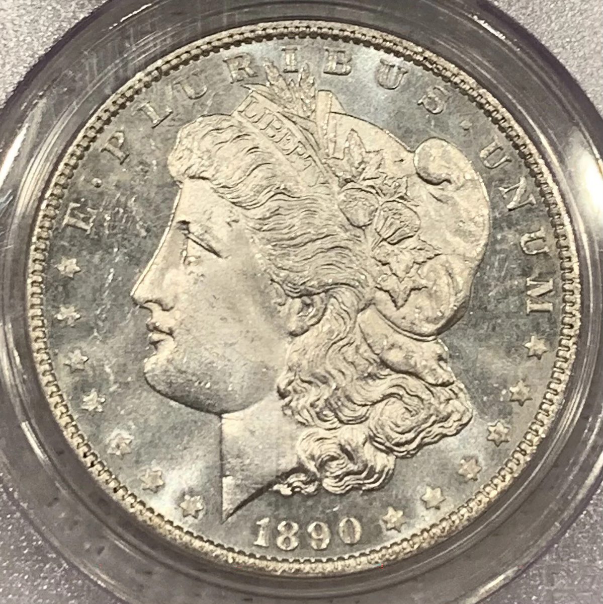 1890 P Morgan Silver Dollar