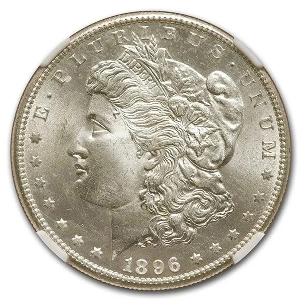 1896 S Morgan Silver Dollar