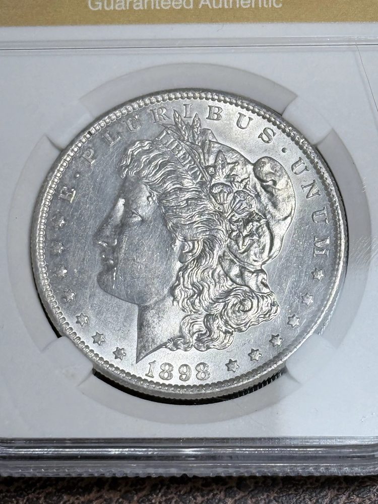 1898 S Morgan Silver Dollar