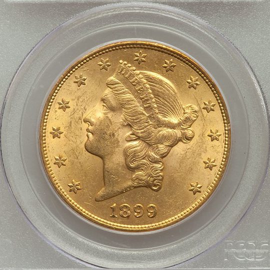 1899 $20 Liberty Head Double Eagle
