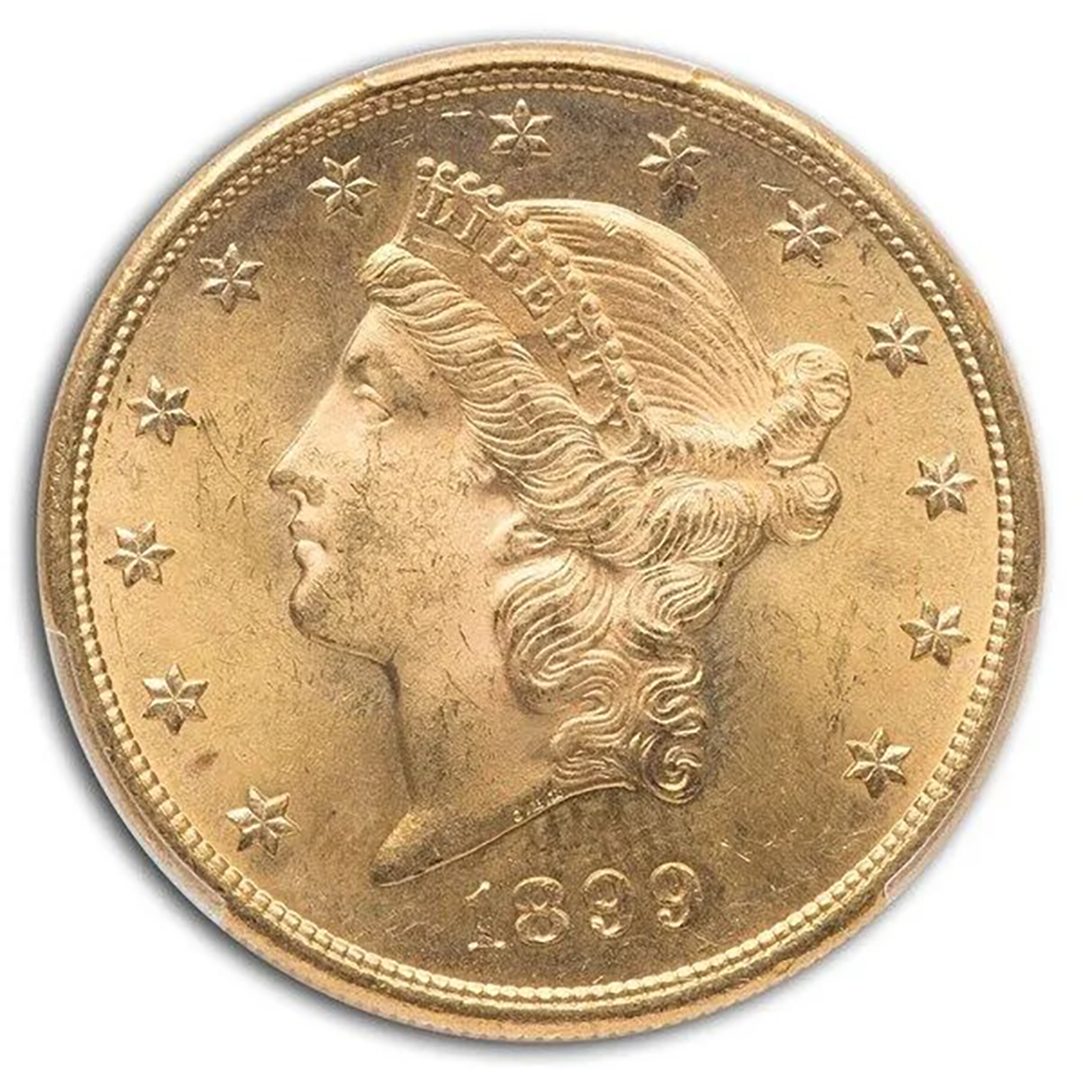1899-S $20 Liberty Head Double Eagle