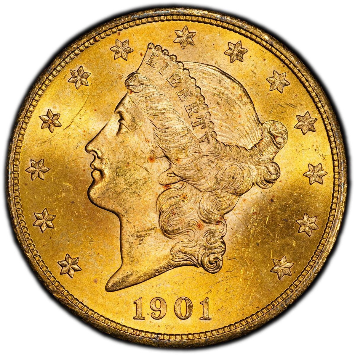 1901 $20 Liberty Head Double Eagle