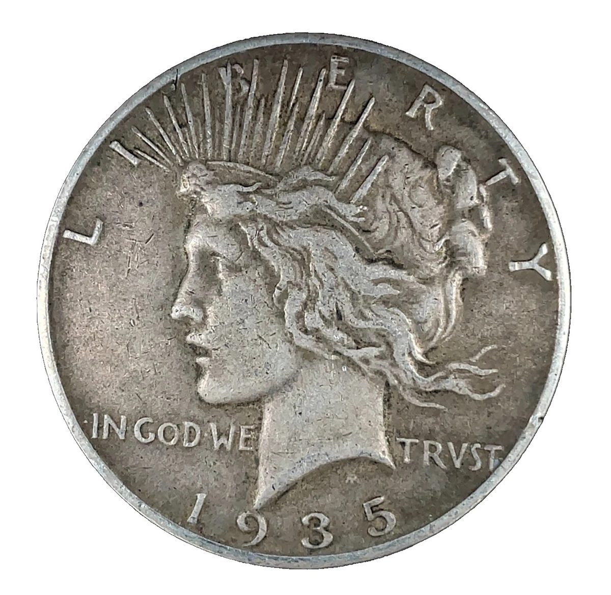 1935 Peace Dollar