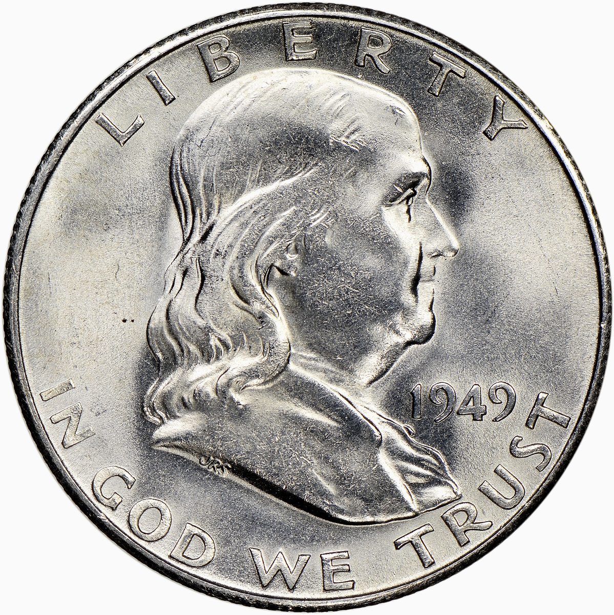 1949-S Ben Franklin Half Dollar