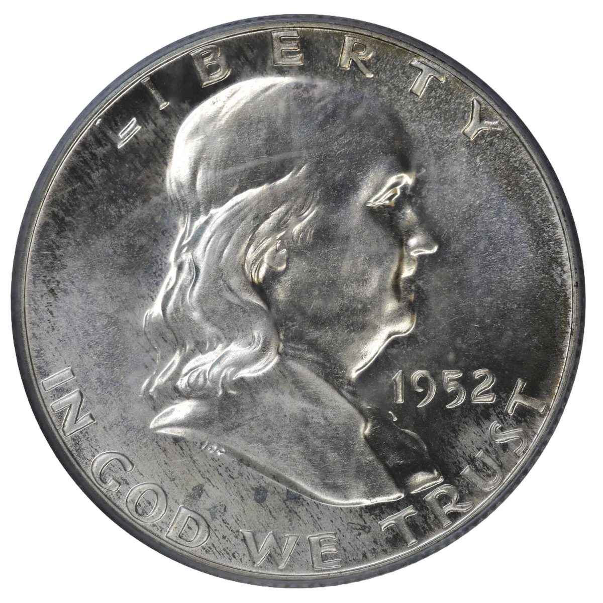 1952-P Ben Franklin Half Dollar