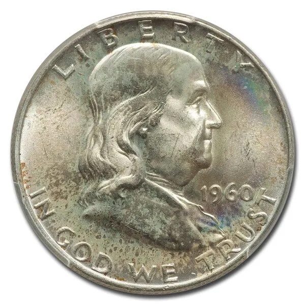 1960-D Ben Franklin Half Dollar