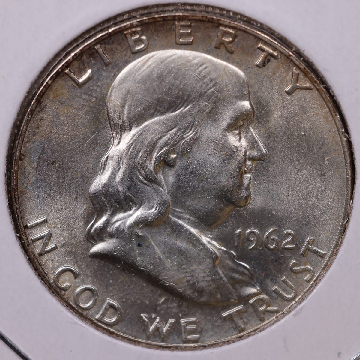 1962-D Ben Franklin Half Dollar