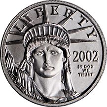 American Platinum Eagle coins