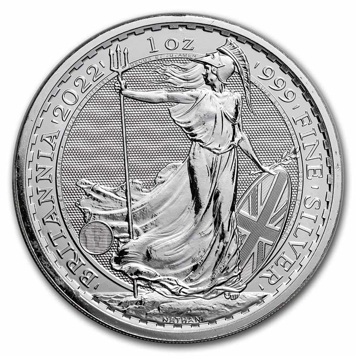 British Silver Britannia coins