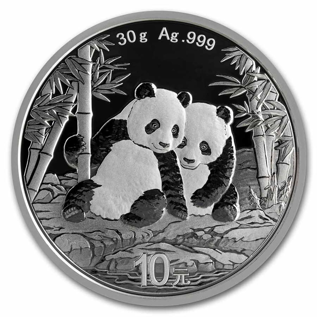 Chinese Silver Panda coins